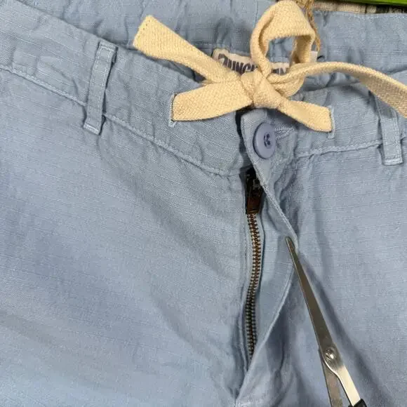 NWT Jungmaven Hemp Organic Cotton Pants Mens S Blue Drawstring USA